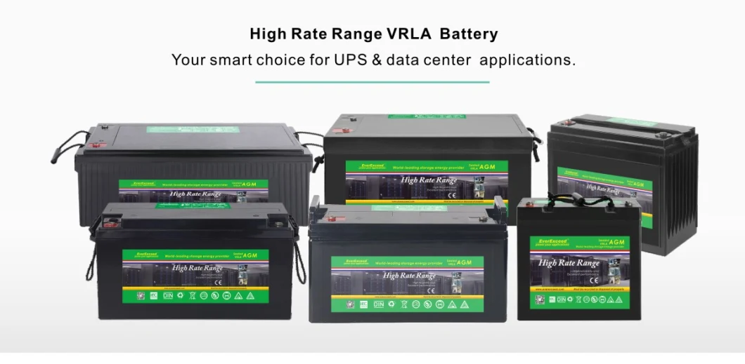 12V210ah 12V 200ah Lead Acid UPS AGM Accumulators Full Gel Deep Cycle VRLA Solar Battery High Rate Rechargeable Outdoor Long Life Factory Batery