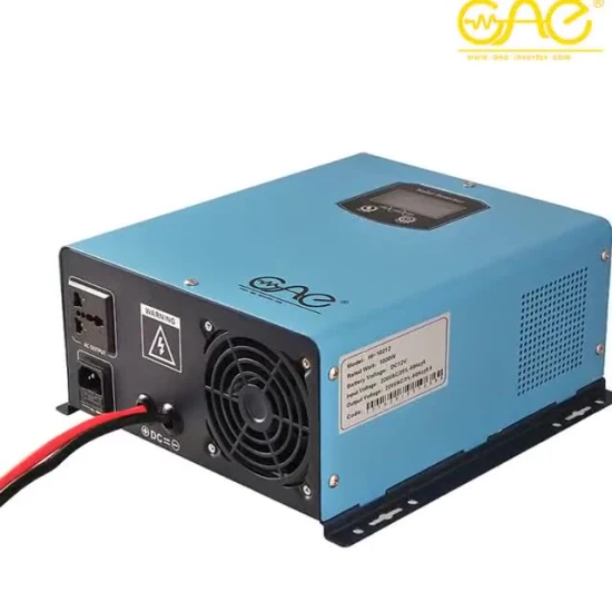 12V DC 220V AC 低周波インバーター、500W 純粋な正弦波ハイブリッドソーラーインバーター、PWM 充電コントローラー付き